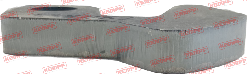 138982 Kempf Haken für ZVR Stahl-Rückwand (Unterteil)